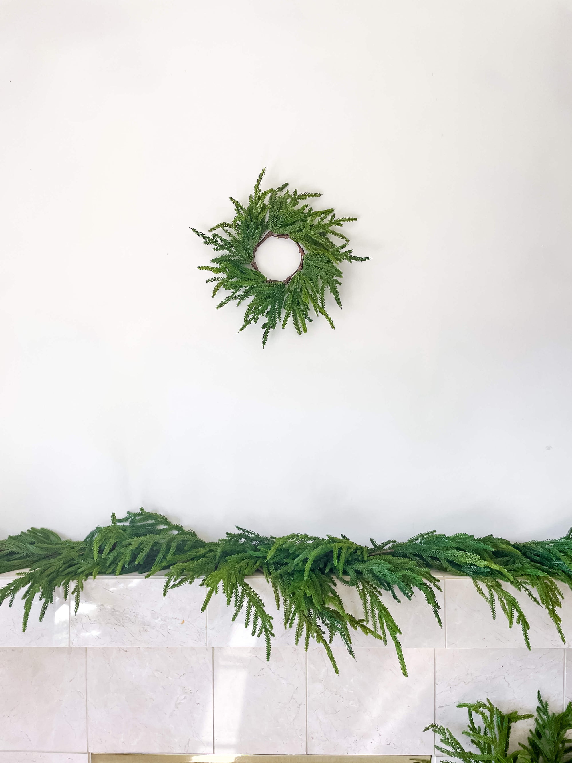 Norfolk Wreath 12"