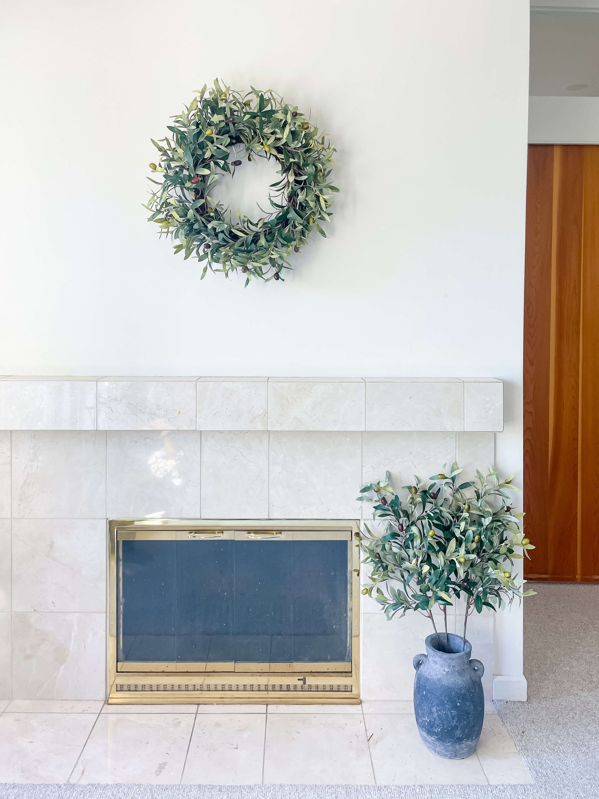 Olive Branch Wreath 24"