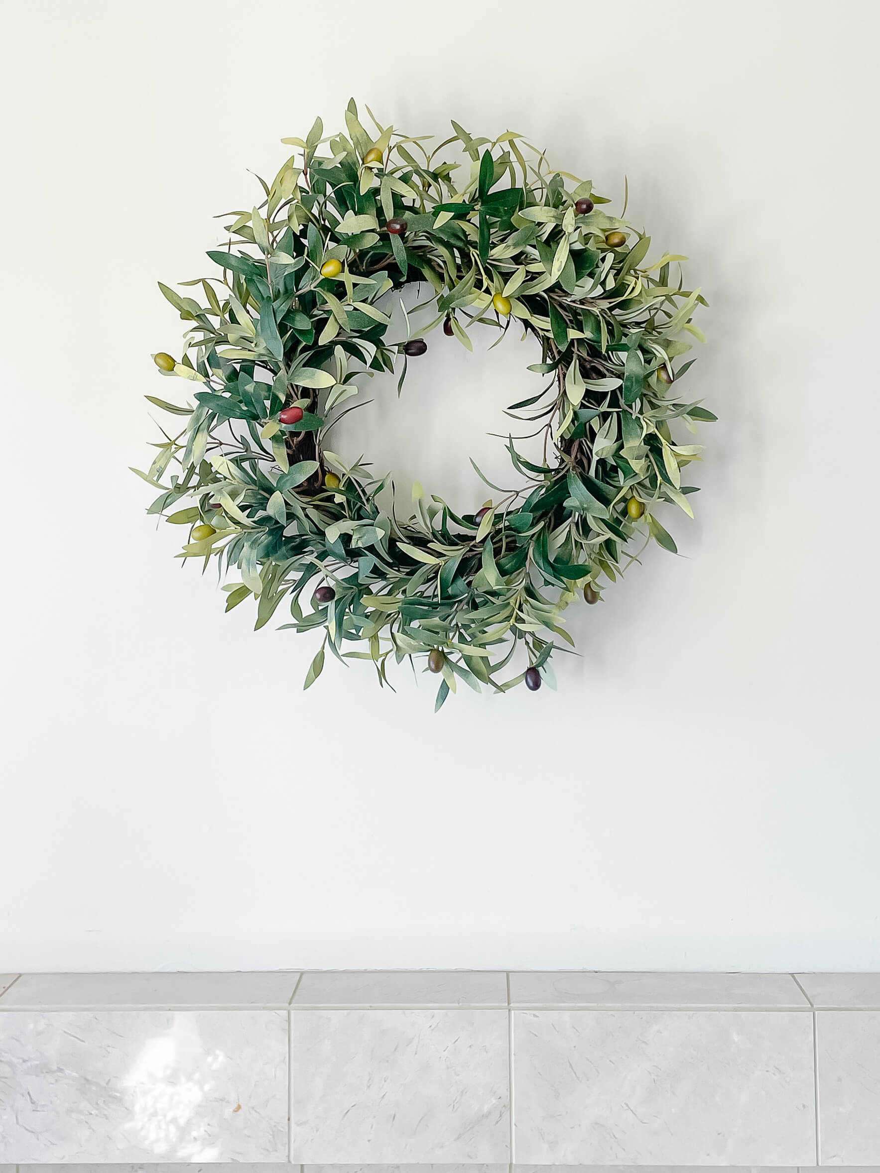 Olive Branch Wreath 24"