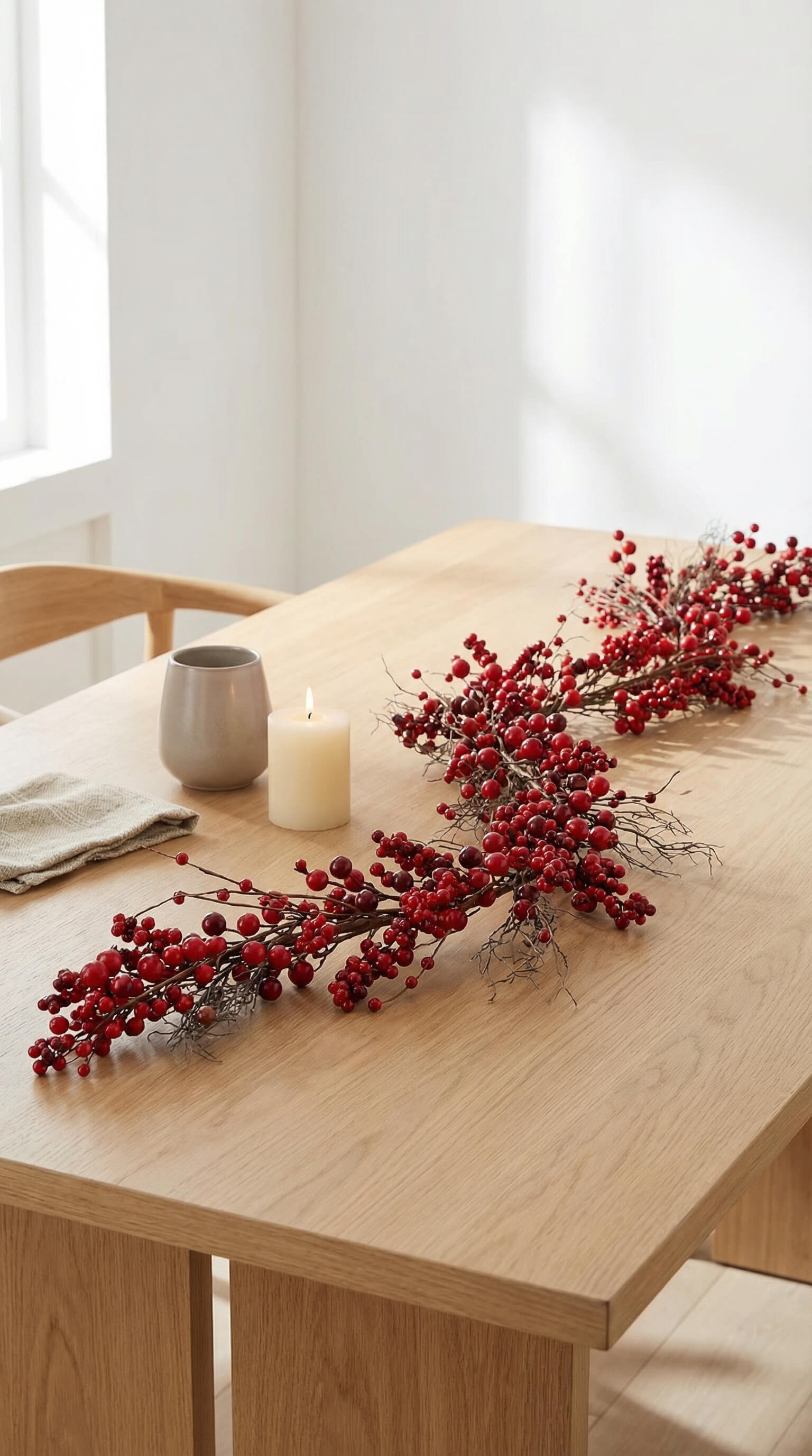 Red Berry Garland 60"