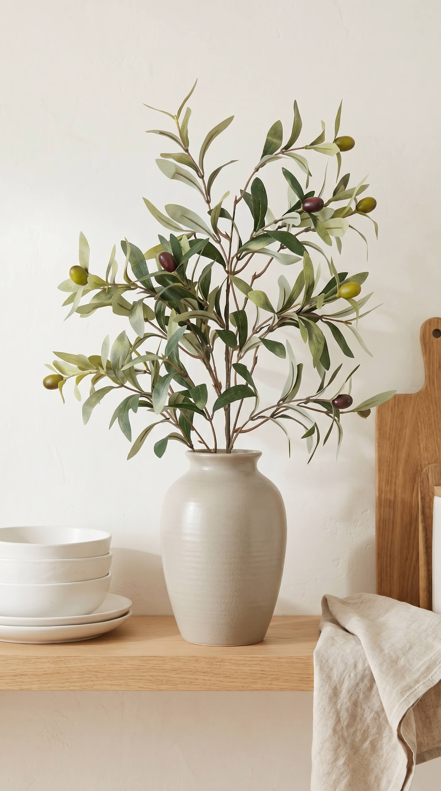 Olive Branch Stem 31" - Bundle of 3