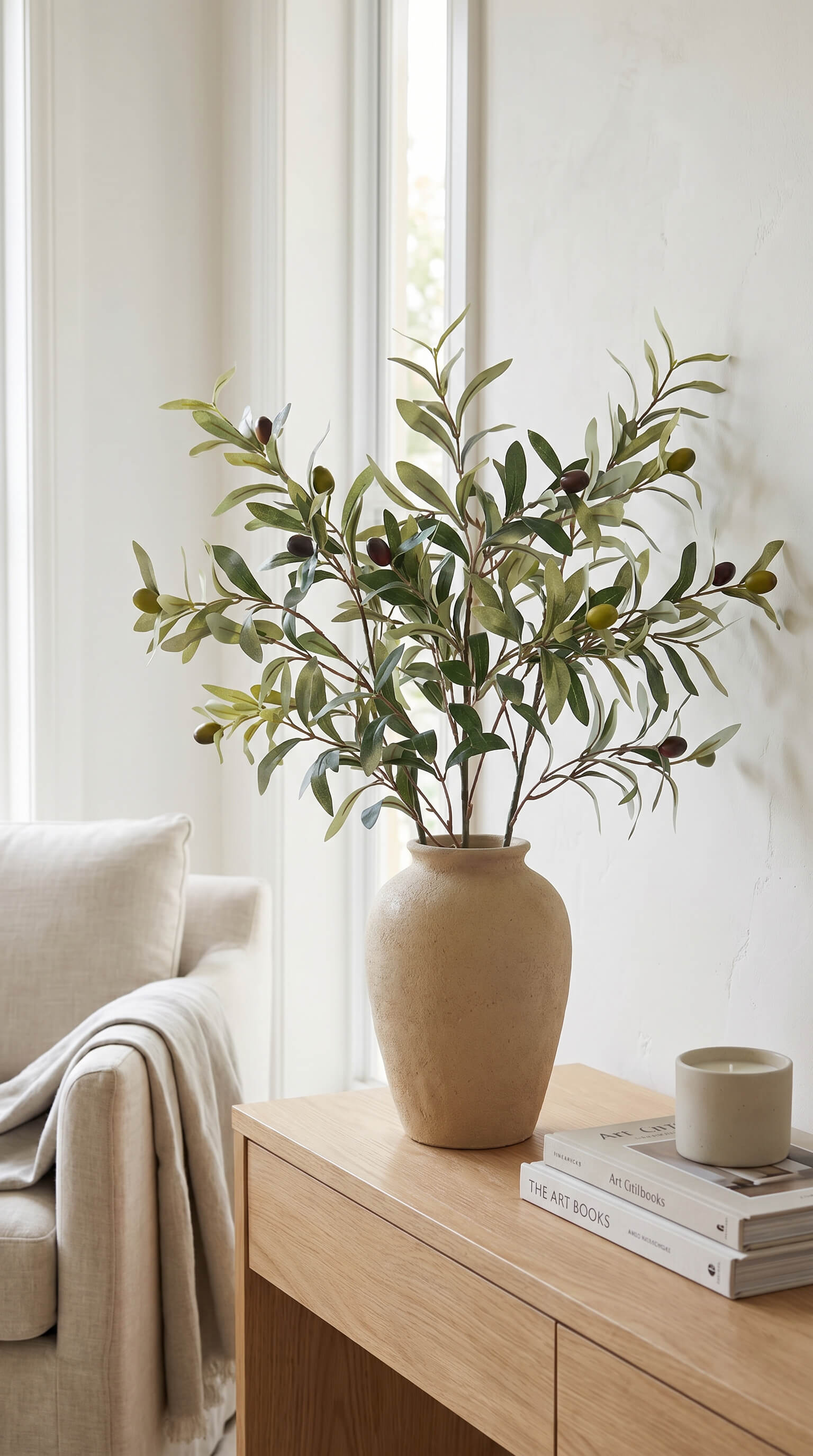 Olive Branch Stem 31" - Bundle of 3