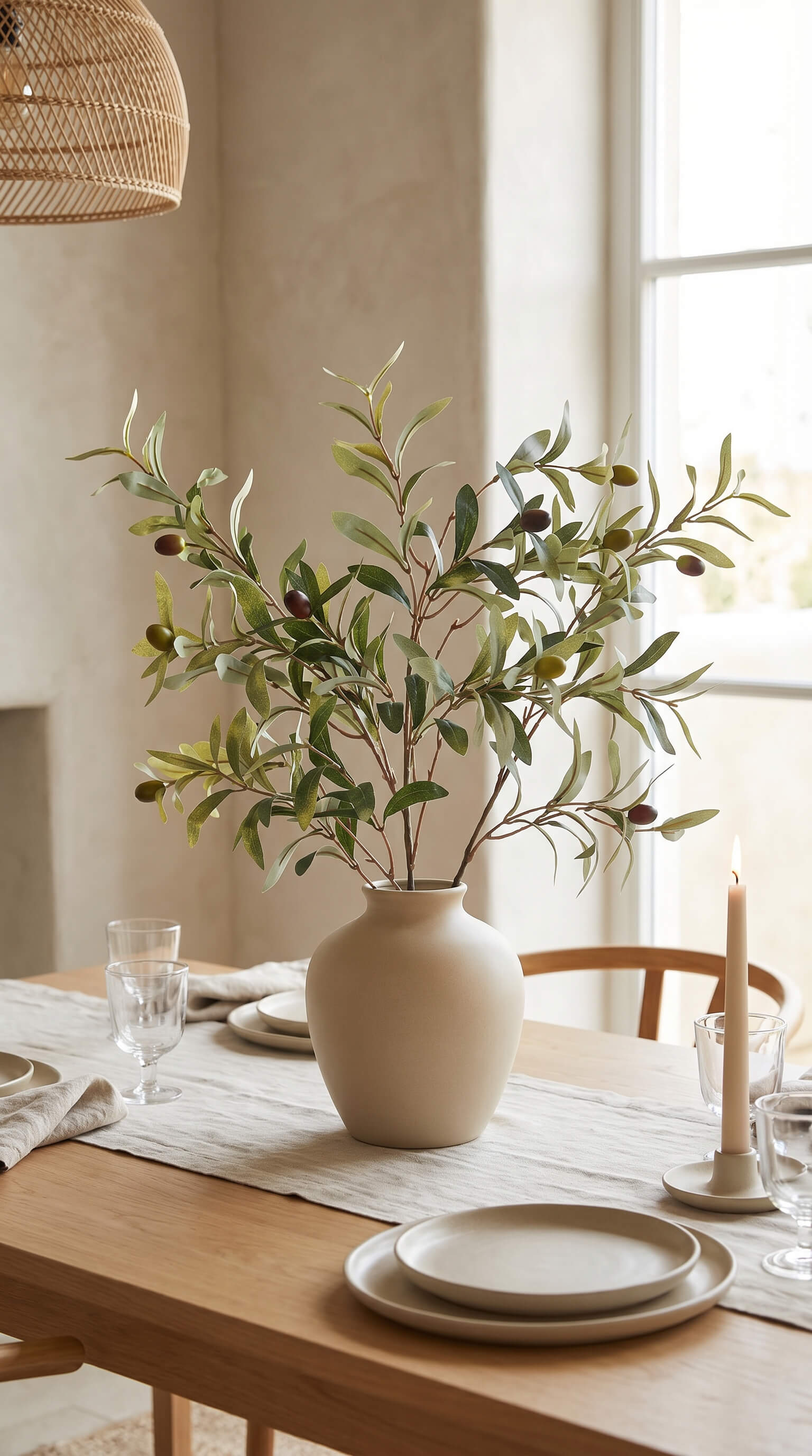 Olive Branch Stem 31" - Bundle of 3