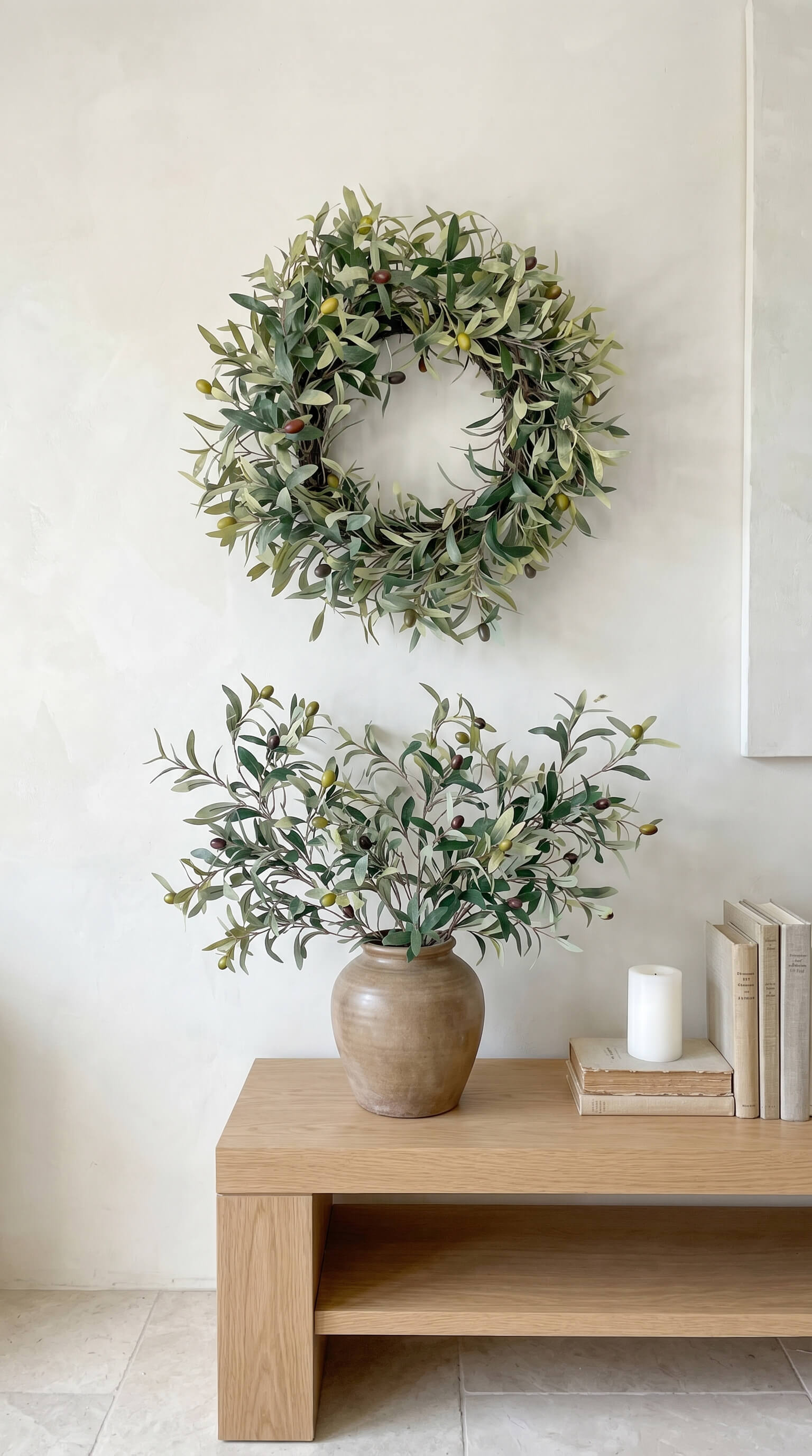 Olive Branch Wreath 24"