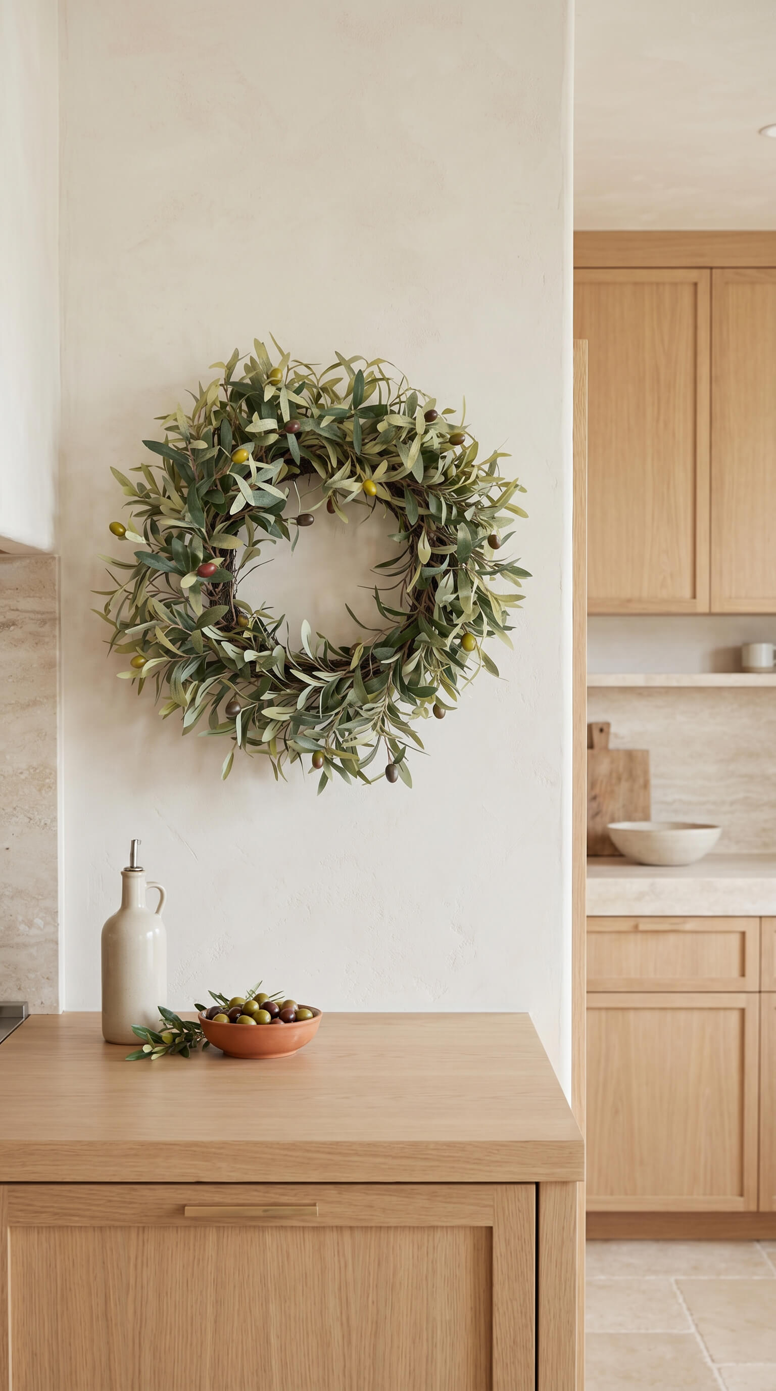Olive Branch Wreath 24"