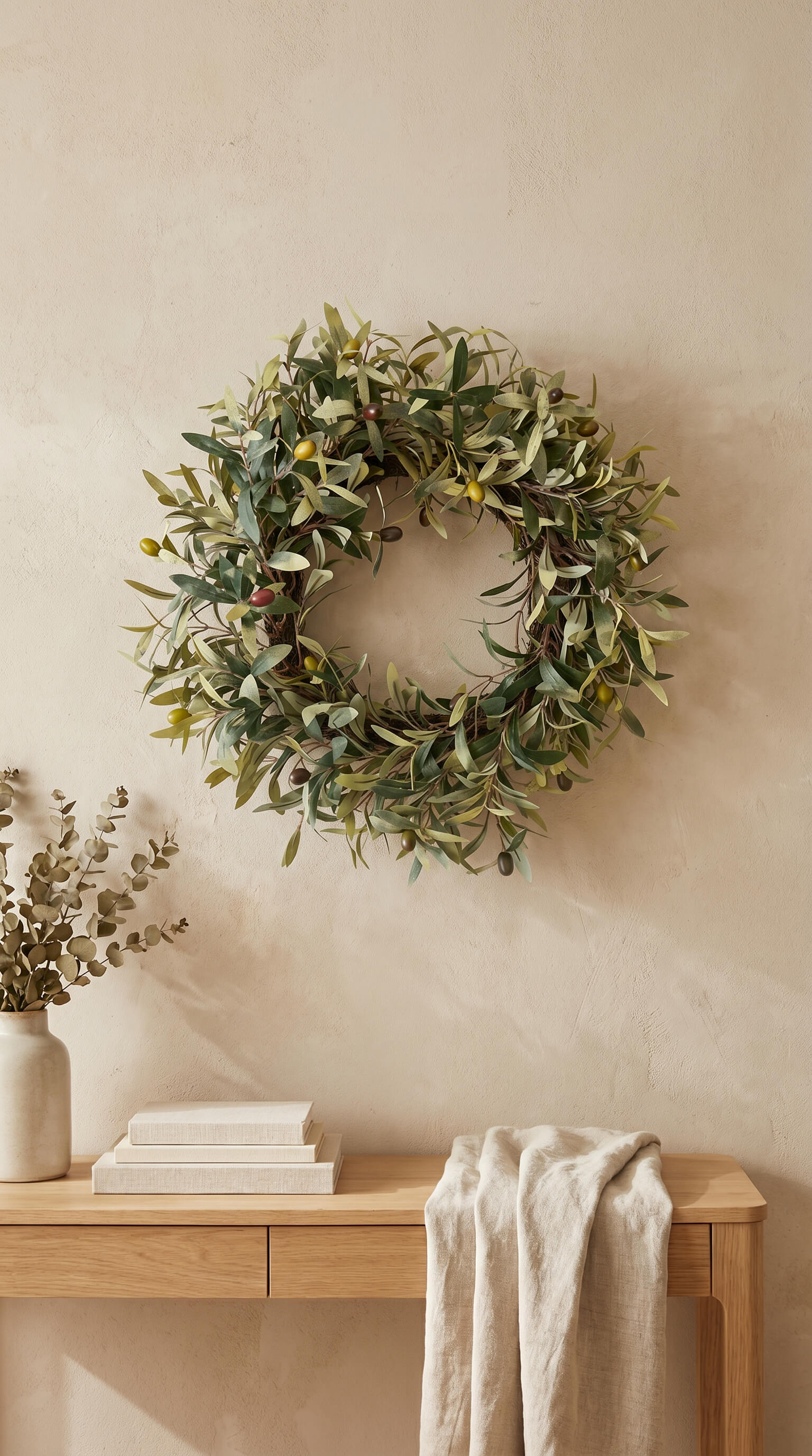 Olive Branch Wreath 24"