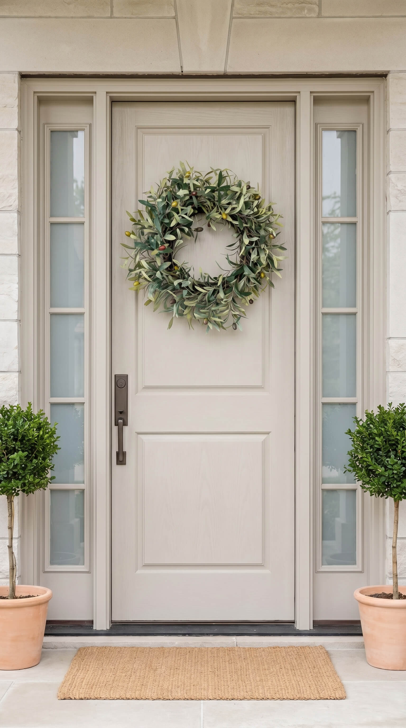 Olive Branch Wreath 24"