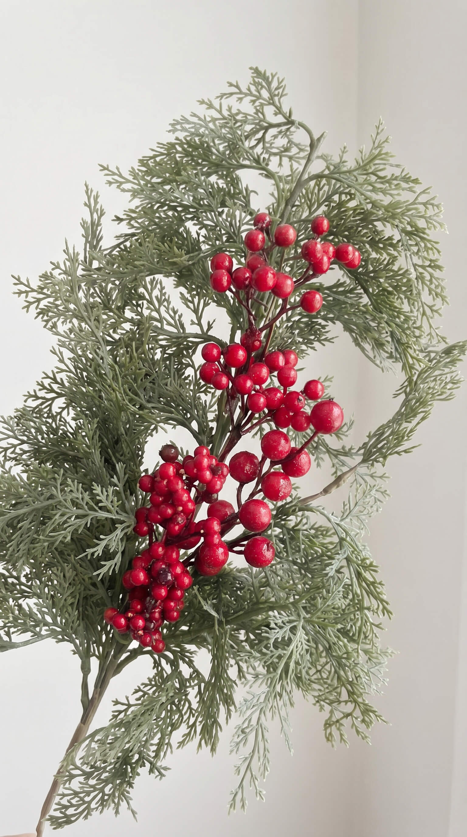 Red Berry Cedar Stem 36" - Bundle of 3
