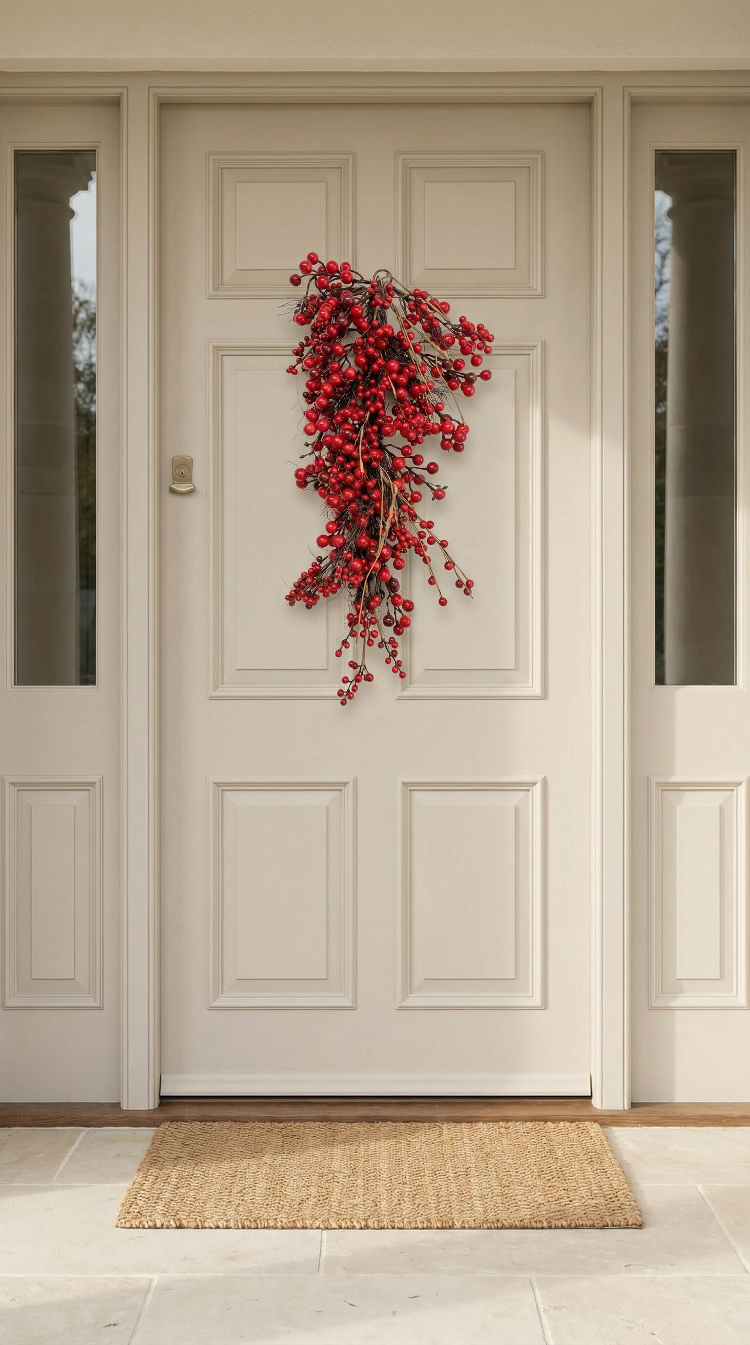 Red Berry Teardrop 28"