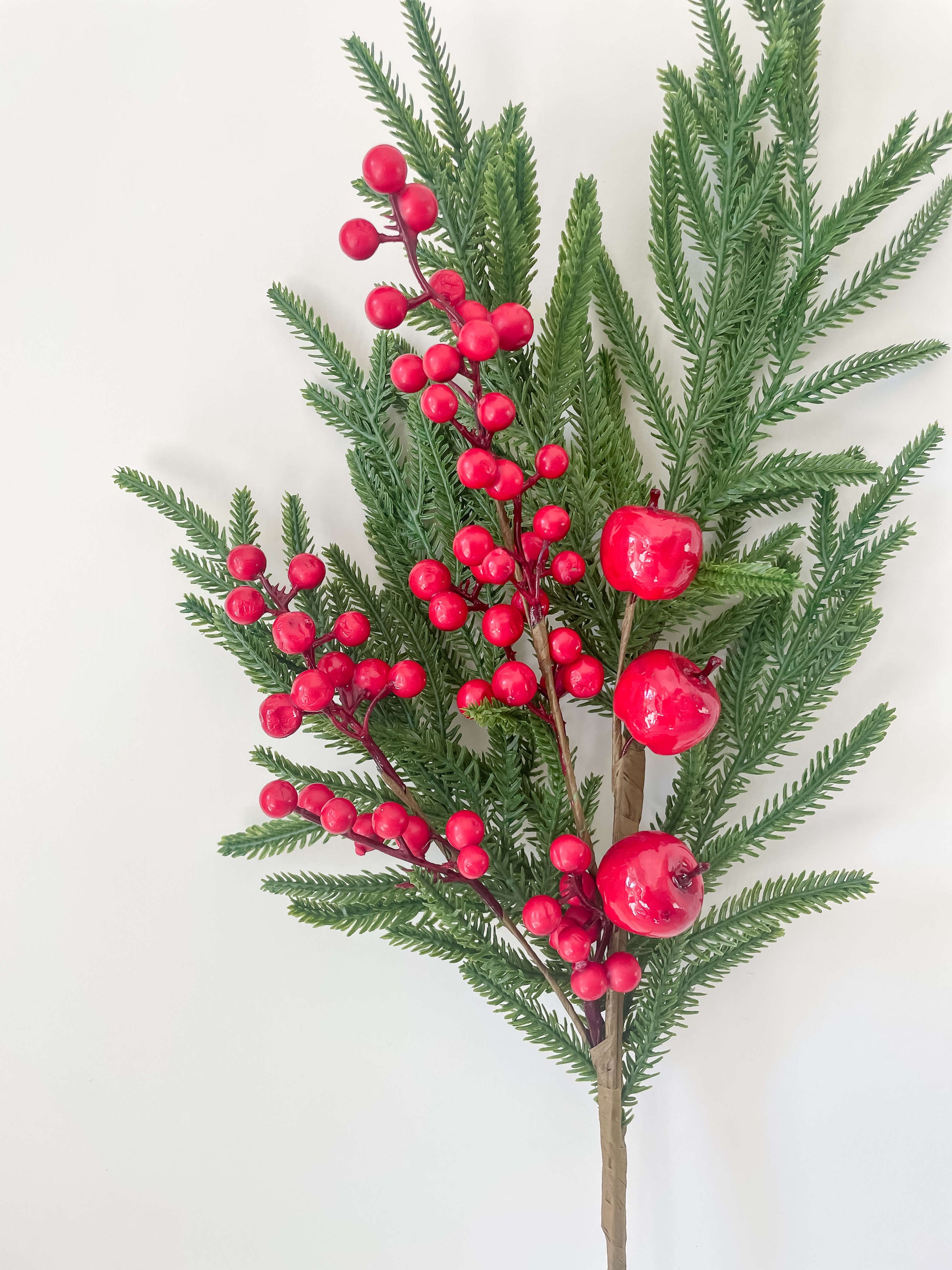Red Apple &amp; Berry Norfolk Stem 26&quot;