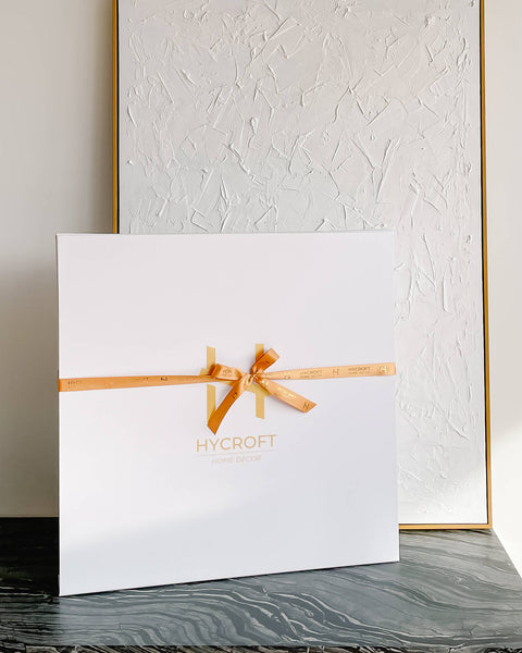 Hycroft Home Decor Signature Luxury Gift Box Packaging